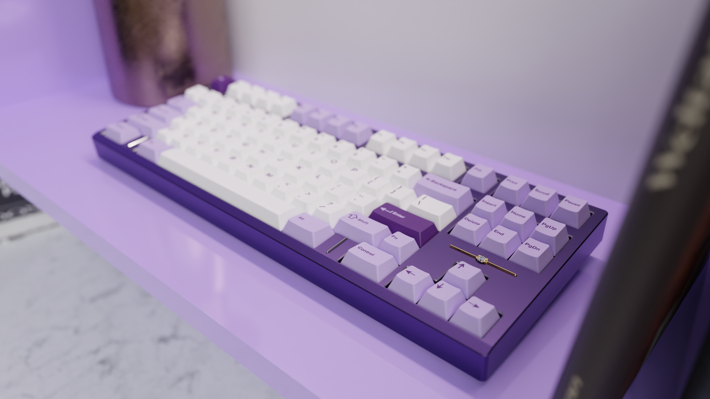 WS Lavender Bliss Keycaps