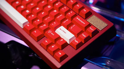 WS Basic Red Keycaps